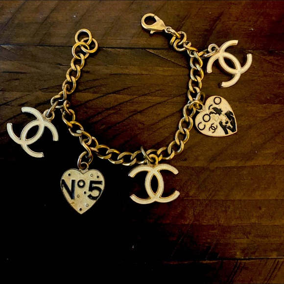 vintage chanel charm bracelet